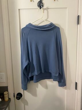 Old Navy Blue Cowl-Neck Pullover